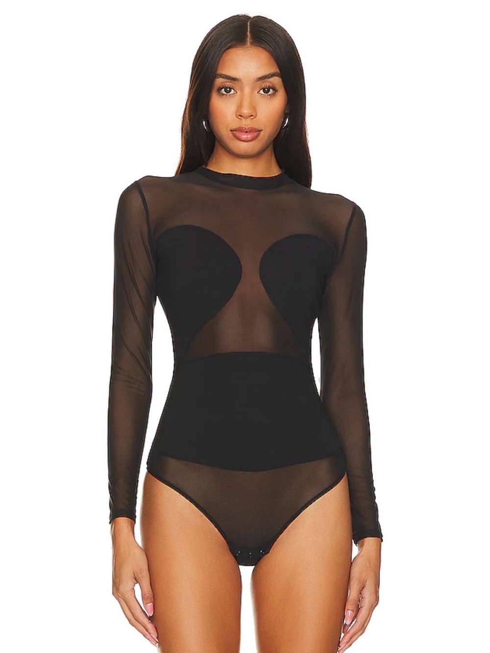 Undress Code All-nighter Bodysuit in Black